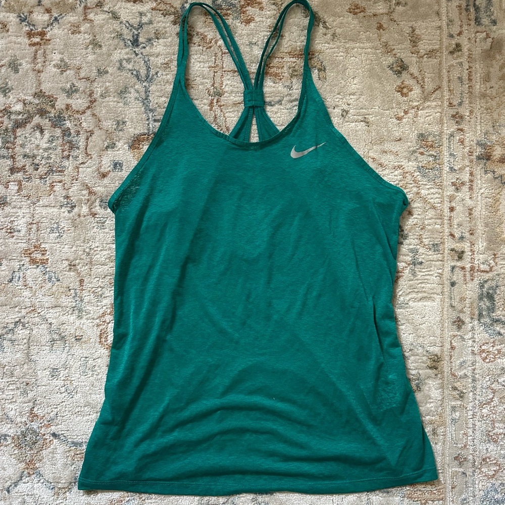 Nike Women's Teal Racerback Tank Top